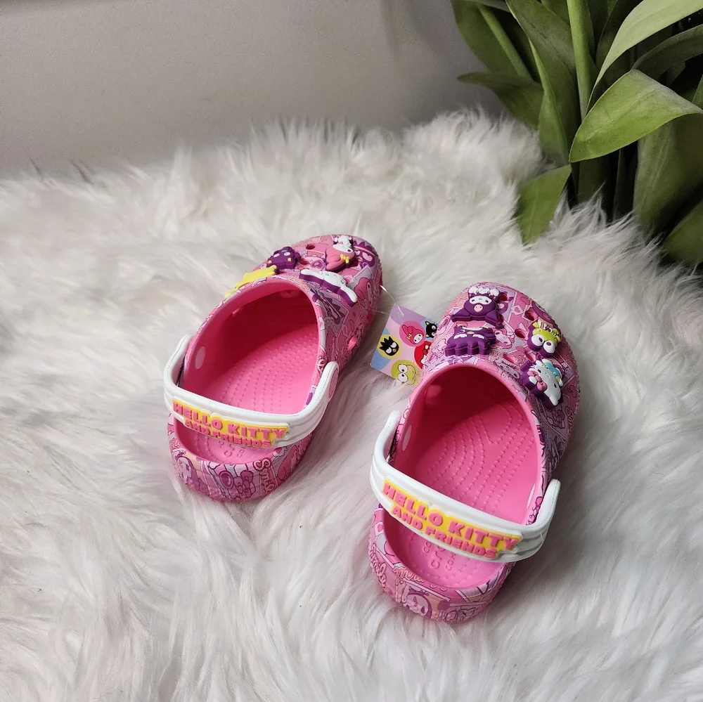 HELLO KITTY AND FRIENDS CLASSIC CLOG TODDLER new